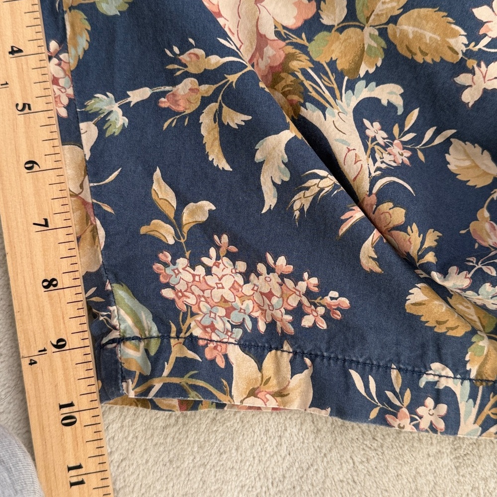 Denim & Supply Ralph Lauren Vintage Floral All Over Print Chino Shorts Size 38 - Picture 7 of 8
